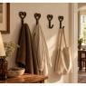 Cast-iron coat hooks