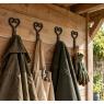 Cast-iron coat hooks