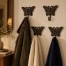 Cast-iron coat hooks