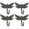 Cast-iron coat hooks