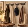Cast-iron coat hooks
