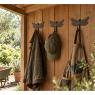 Cast-iron coat hooks