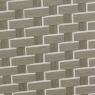 White and grey nylon floor screen