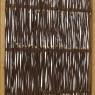Willow and pine wood floor screen
