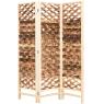 Folding screen in fir wood