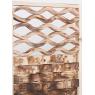 Folding screen in fir wood