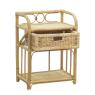 Rattan nightstand