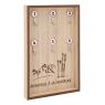 Wall key holder made of MDF 