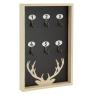Wall-mounted key holder made of MDF