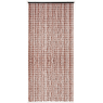 Wooden door curtain