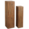 Recycled wood plant stands