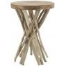 Teak wood side table