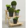 Pine wood plant stand