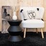 Metal side sofa