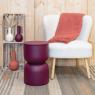 Metal side sofa