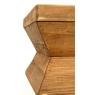 Recycled pine console table