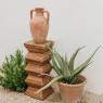 Recycled pine console table