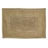 Jute rectangular carpet