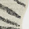 Cotton carpet with Zebra pattern