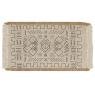 Tapis en jute et coton