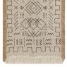 Tapis en jute et coton