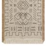 Tapis en jute et coton