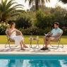 Polypropylene garden carpet - Stripes