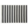 Big polypropylene garden carpet - black
