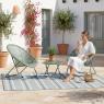 Polypropylene garden carpe - Ethnic design