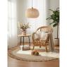 Jute round carpet