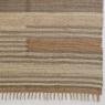 Natural jute and cotton carpet