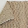 Tapis en jute et coton naturels