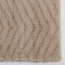 Tapis en jute et coton naturels