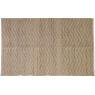 Grand tapis en jute et coton naturels