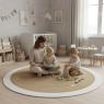 Carpet in paper and rush 