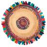 Round jute rug