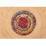 Round jute rug