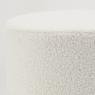 Stool in teddy fabric