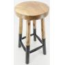 Bar stool in teak wood