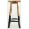 Tabouret de bar en teck