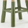 Bar stool in teak wood