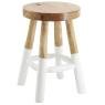 Stool in teak wood