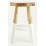 Stool in teak wood