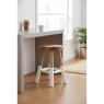 Stool in teak wood