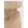 Stool in paulownia wood