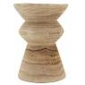 Stool in paulownia wood