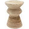 Stool in paulownia wood