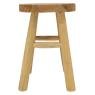 Stool in teak wood