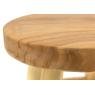 Stool in teak wood