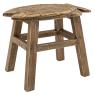 Stool in paulownia wood